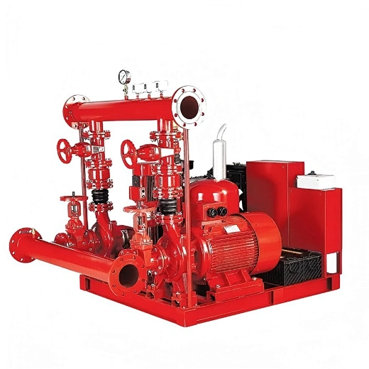 Flow Capacity Range: 50-5000 GPM Head/Pressure Range: 4-14 Bar PEDJ Type Firefighting Unit